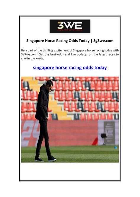 singapore horse racing odds today